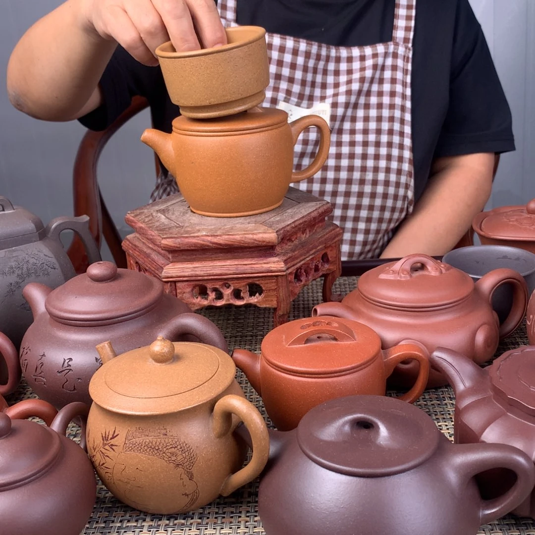 憂***鬱茶壶紫砂宜兴紫砂壶茶壶原矿紫砂壶