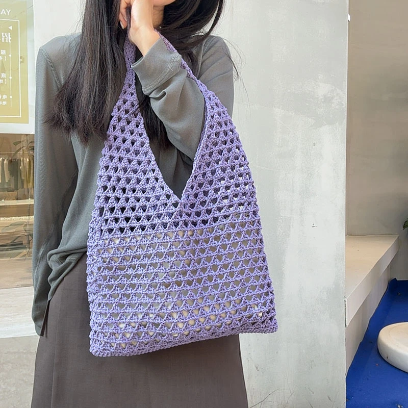 ins风三角镂空包材料包2mm空心棉