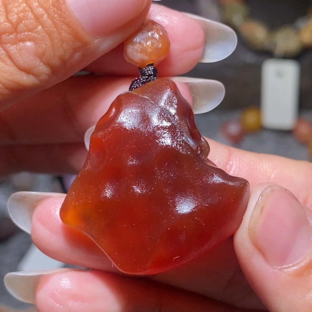 未镶嵌玛瑙/玉髓珠宝半成品