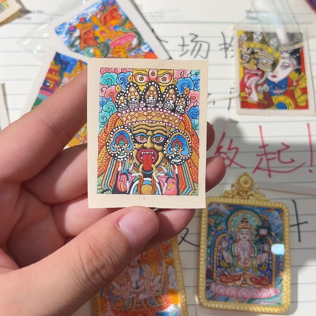 S***n吊坠纯手绘扎基拉姆