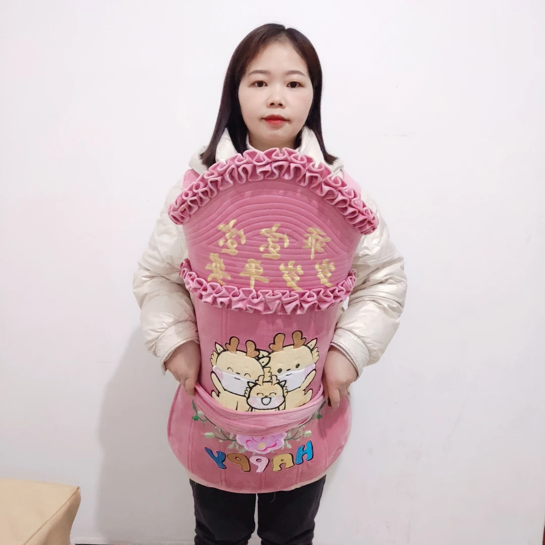 婴儿背带宝宝传统老式绣花贵州云南四川背贝背巾背扇春夏秋冬通用