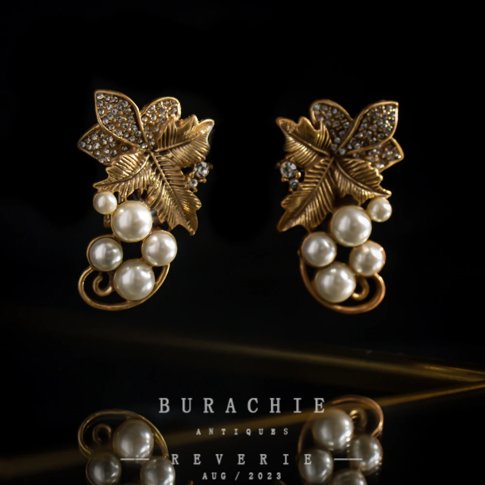 铜合金仿珍珠耳饰 【4179】周年珍藏英｜经典原标克拉款CrownFr