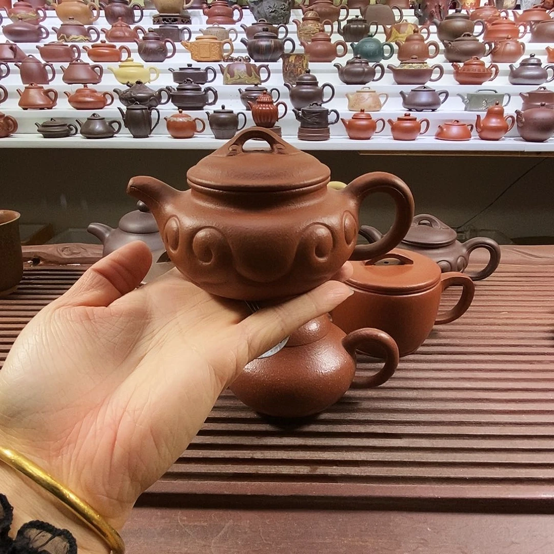 紫砂茶壶原矿紫砂工艺