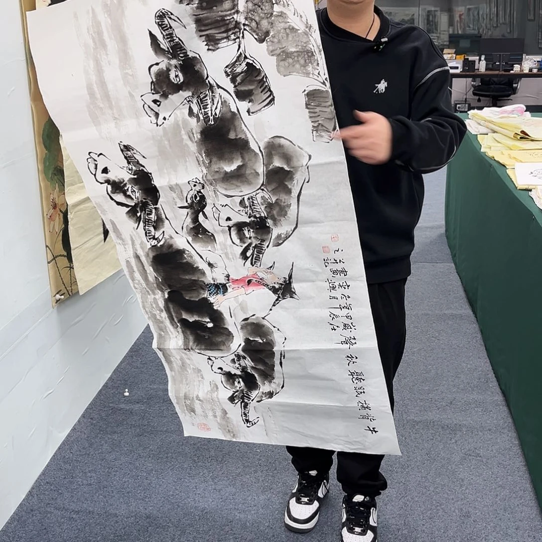 国画宣纸国画作品纯手绘