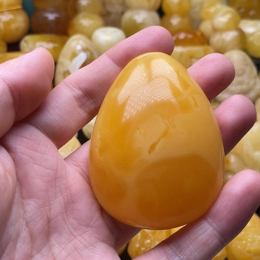 琥珀颈饰未镶嵌琥珀蜜蜡