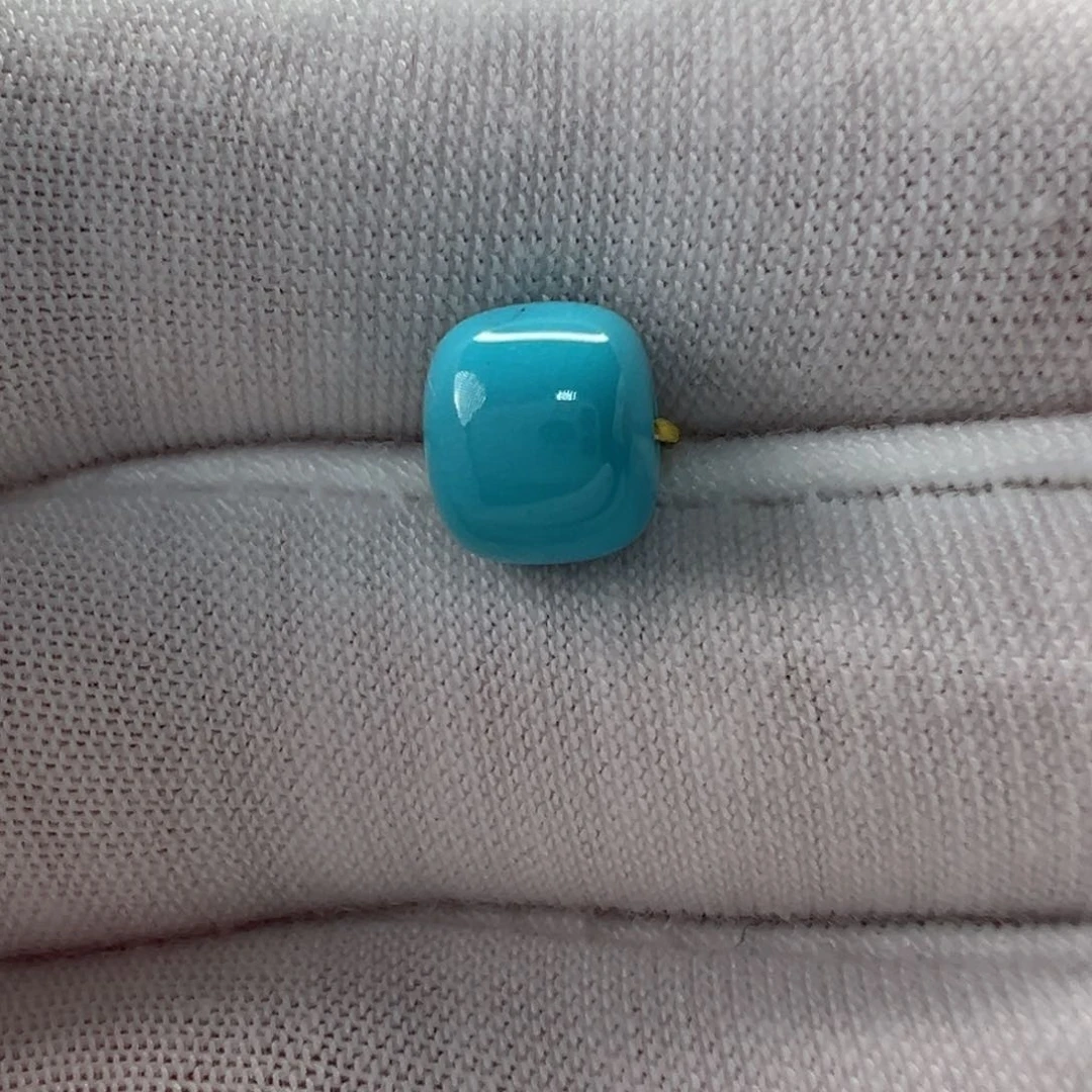 未镶嵌绿松石老型珠7.8mm