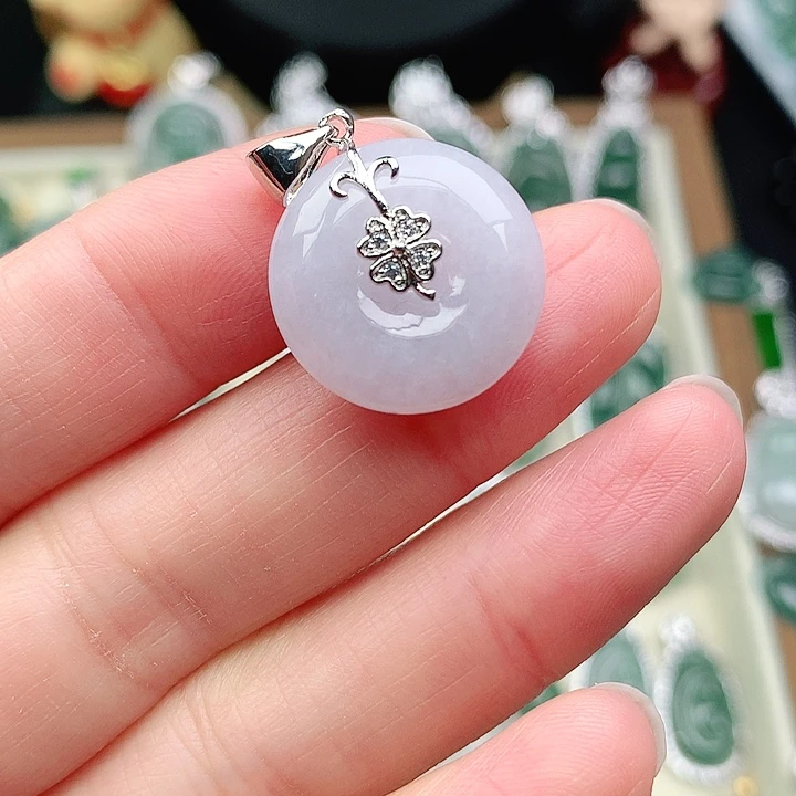 颈饰未镶嵌翡翠吊坠