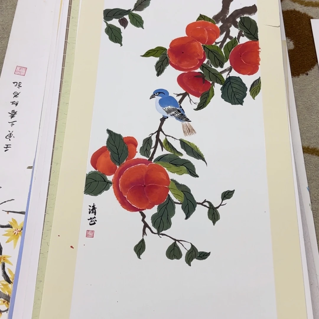 国画33-66卡纸作品艺