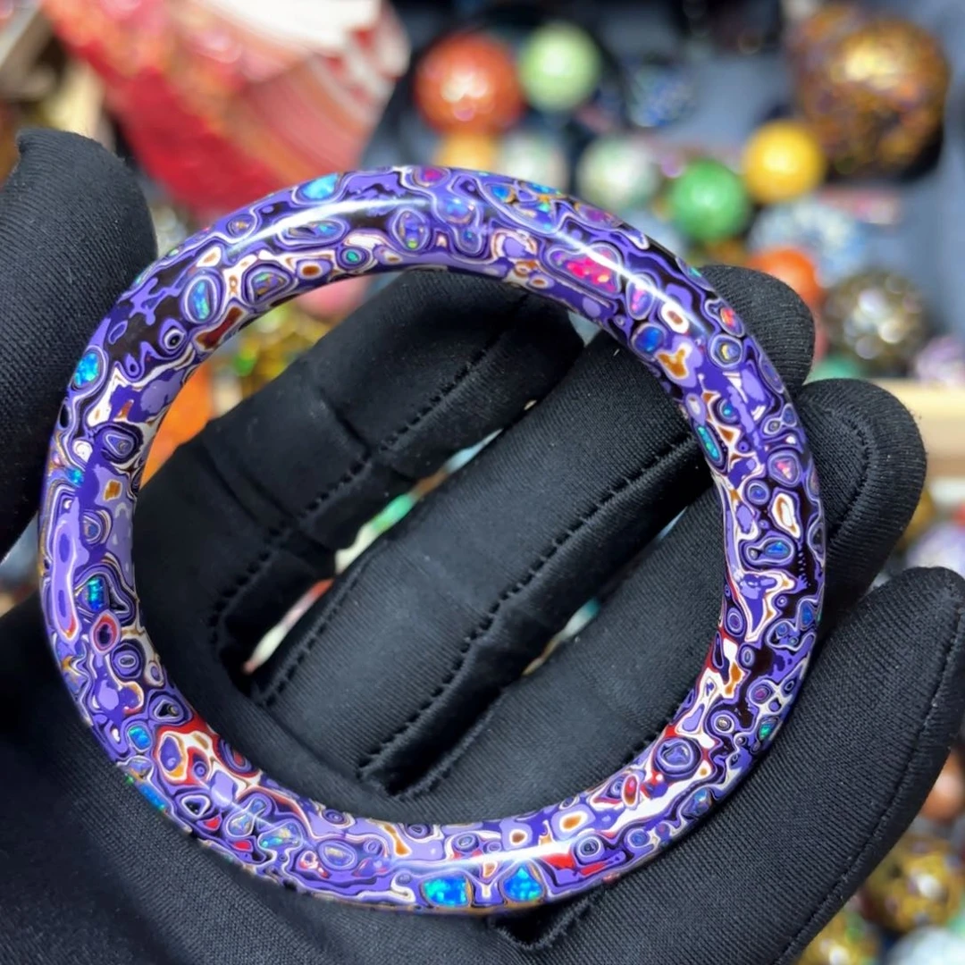 58圈口爆欧手镯大漆千层