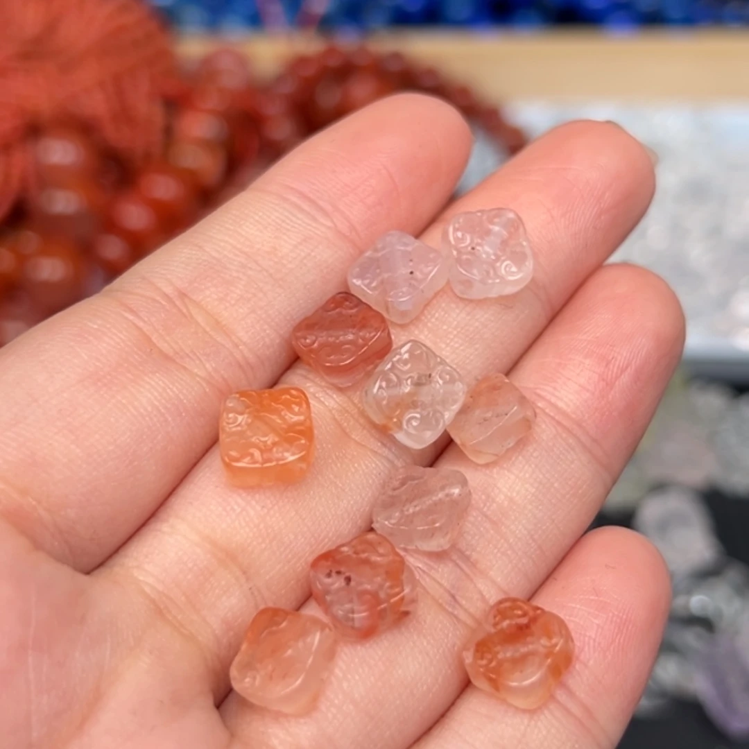 南红玛瑙未镶嵌吊坠(不含链)