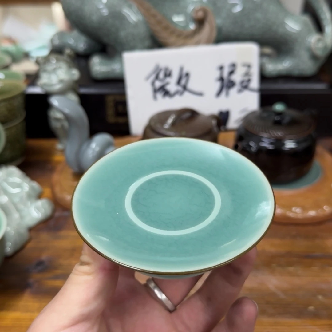 龙泉青瓷小仲茶具3829