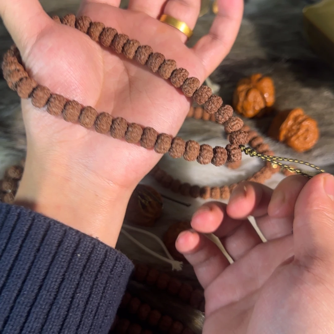 ✎***7龙脊菩提吊坠平细手持10.1