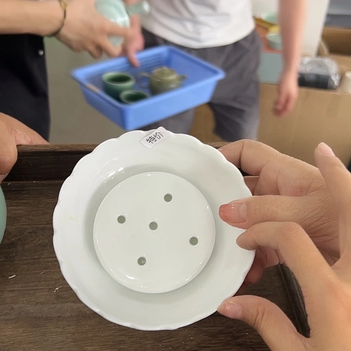 小米茶器龙泉青瓷