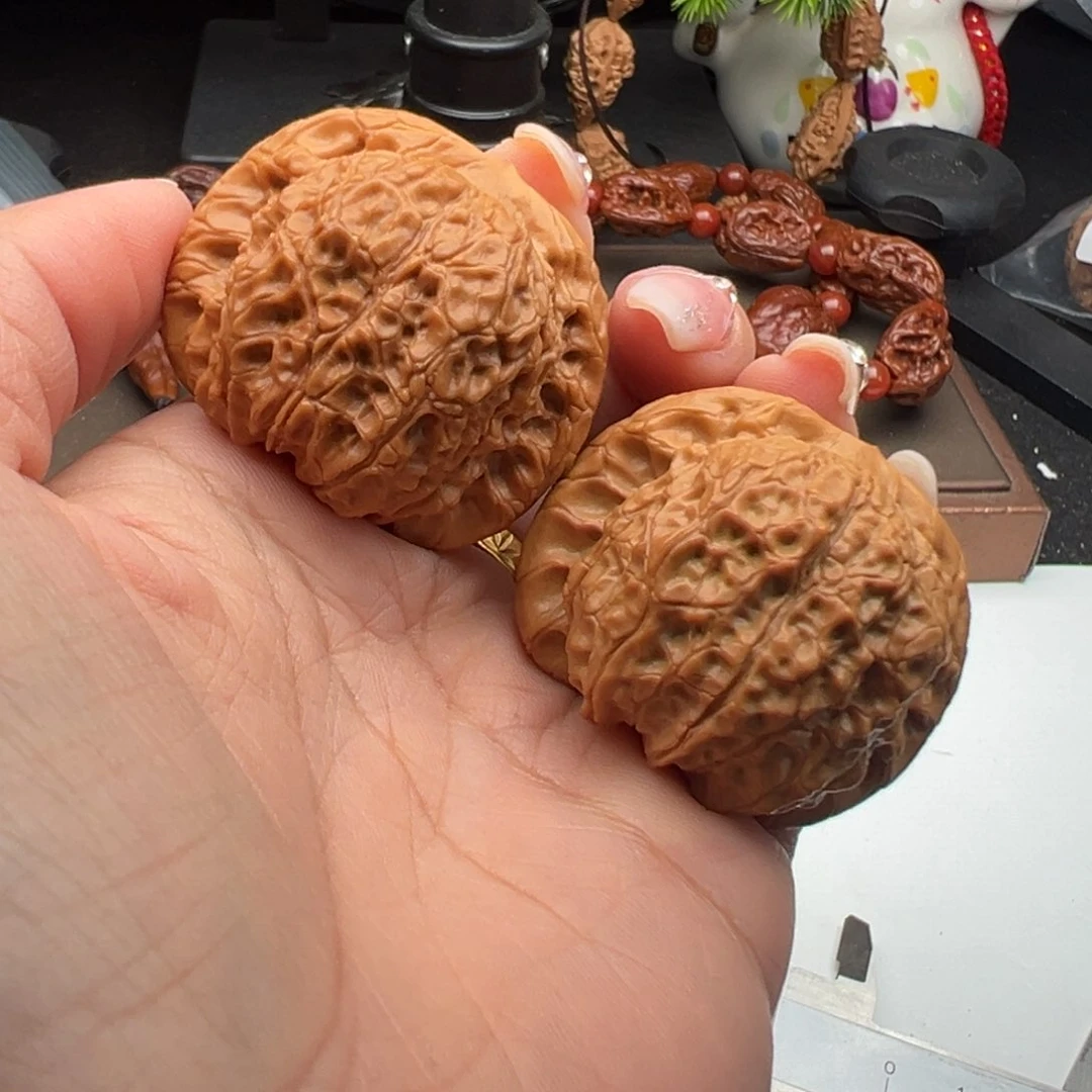 文玩核桃把件血麒麟42