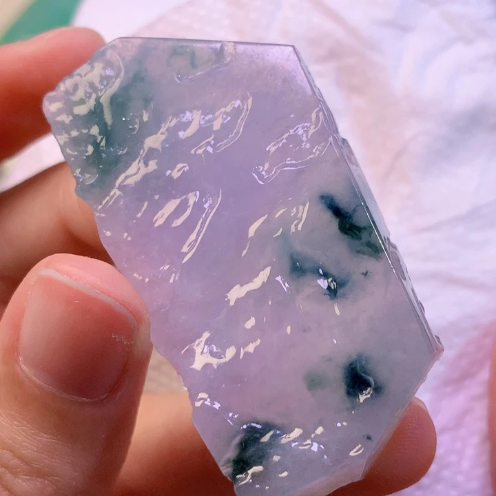 翡翠未镶嵌吊坠(不含链) 3894