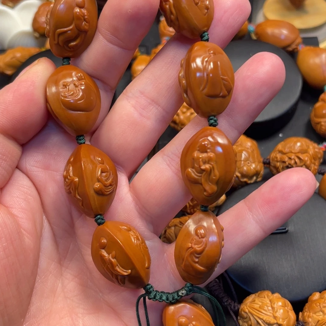 橄榄核手串/手链三面无相