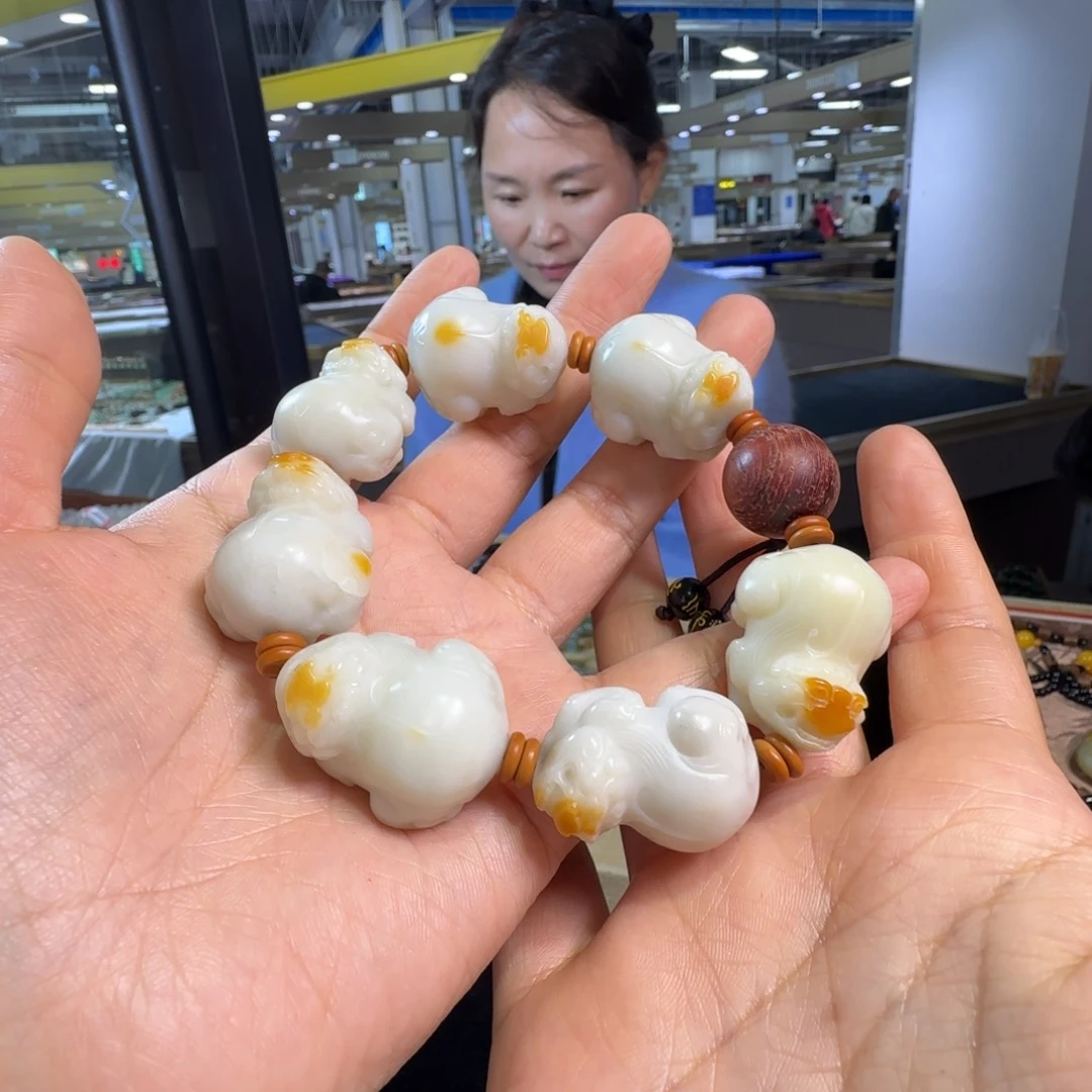 玉高端大气貔貅手串