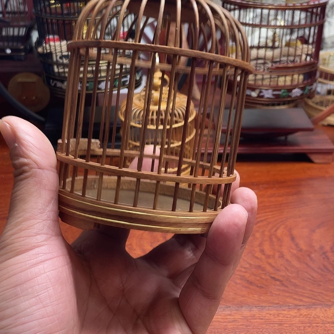 黄金檀圆形蝈蝈笼福利款