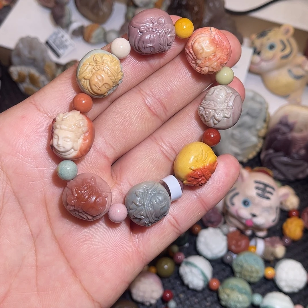 未镶嵌手串石英质玉