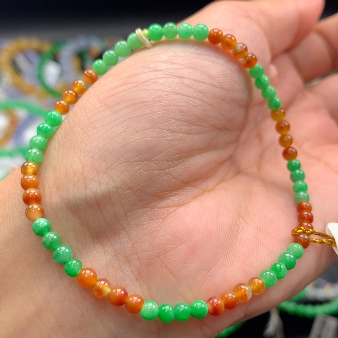 未镶嵌手链翡翠卡