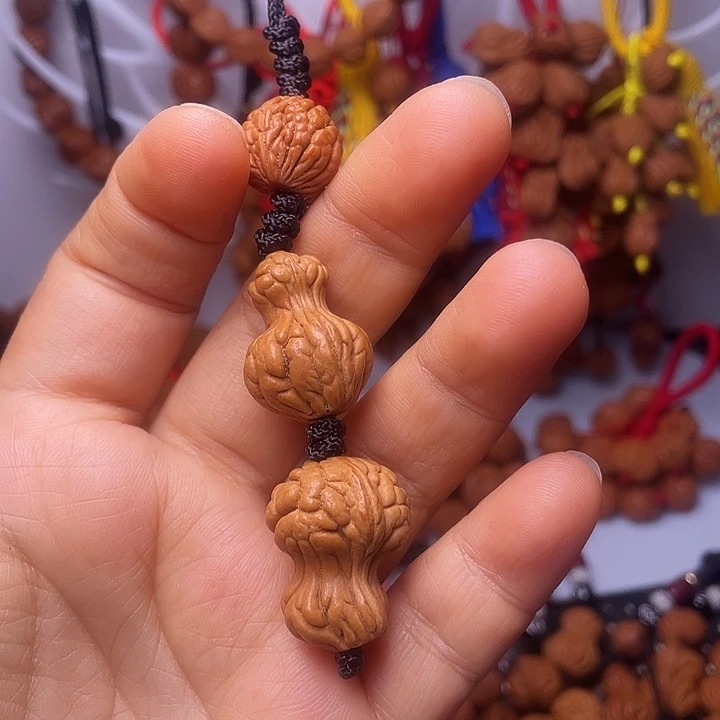 吊坠桃核龙纹桃枭