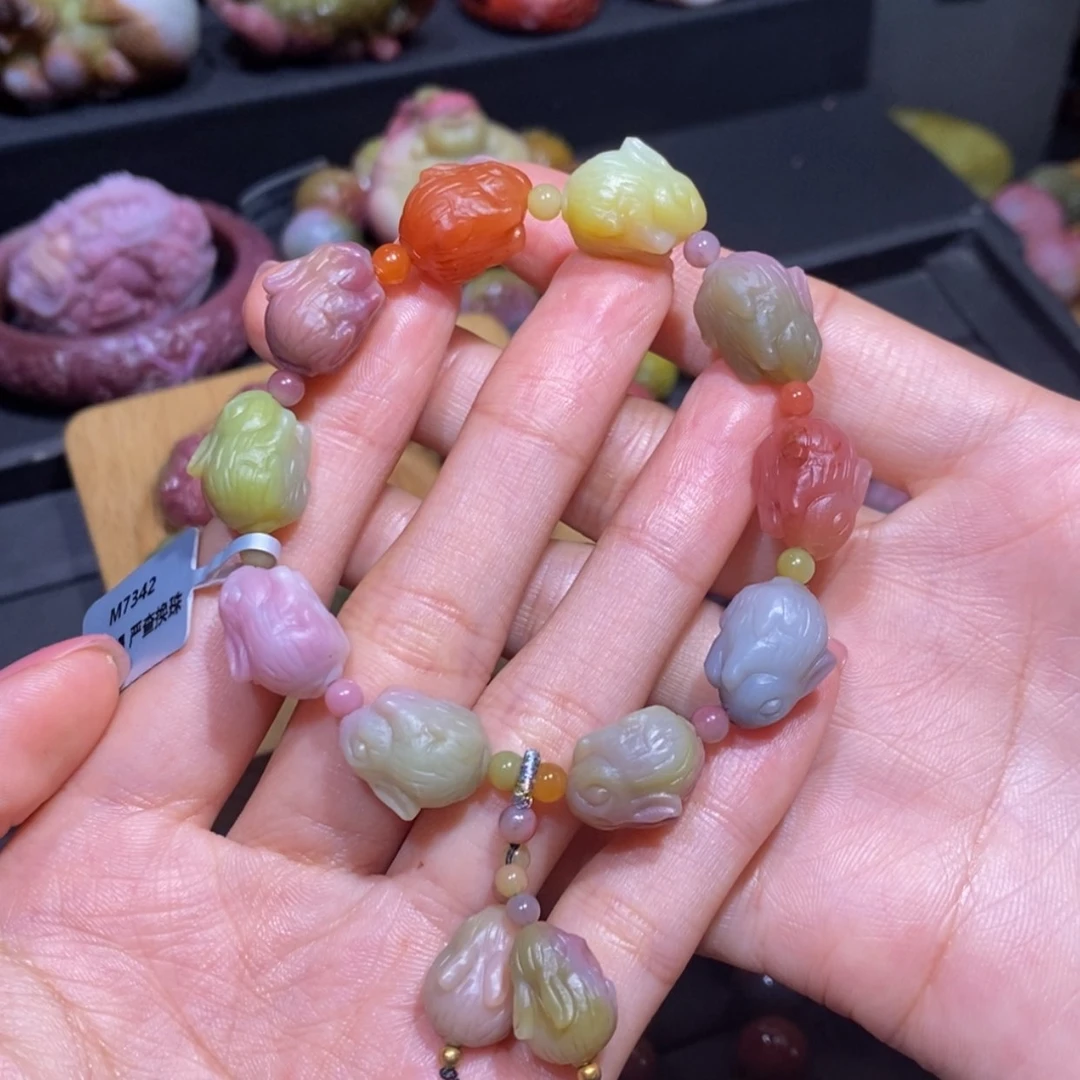 【闪购商品】玛瑙/玉髓手串未镶嵌盐源玛瑙