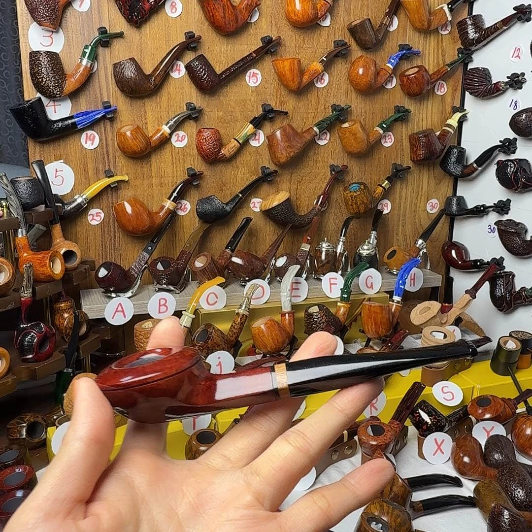 I***鸭烟斗牛头烟斗石楠木