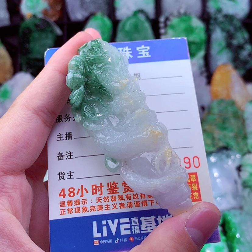 【闪购商品】翡翠颈饰未镶嵌挂件