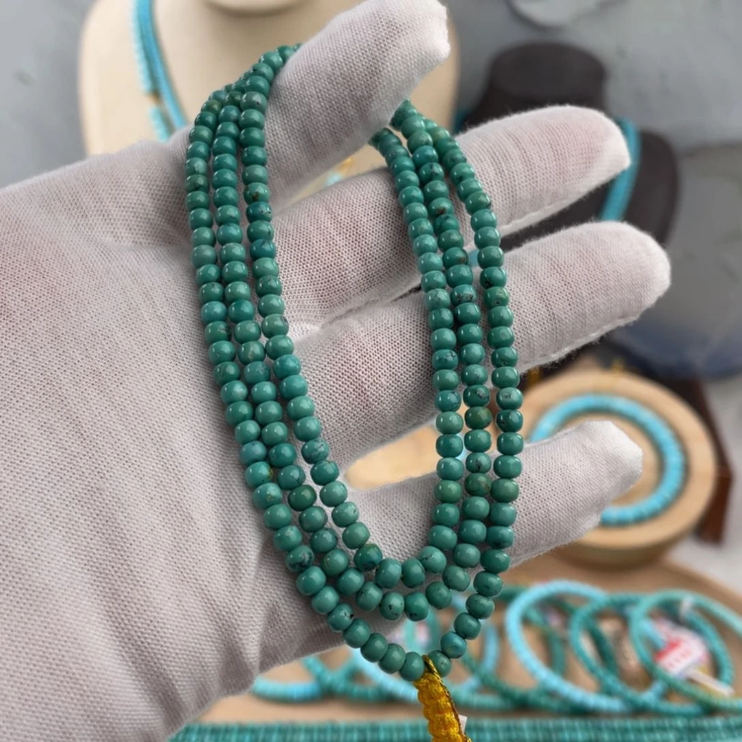 绿松石手链未镶嵌莫****霞定金