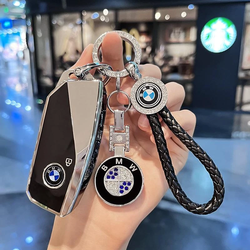 适用23款宝马新x7钥匙套7系车ix/i7扣735Li/740Li包XM/X1保护壳女