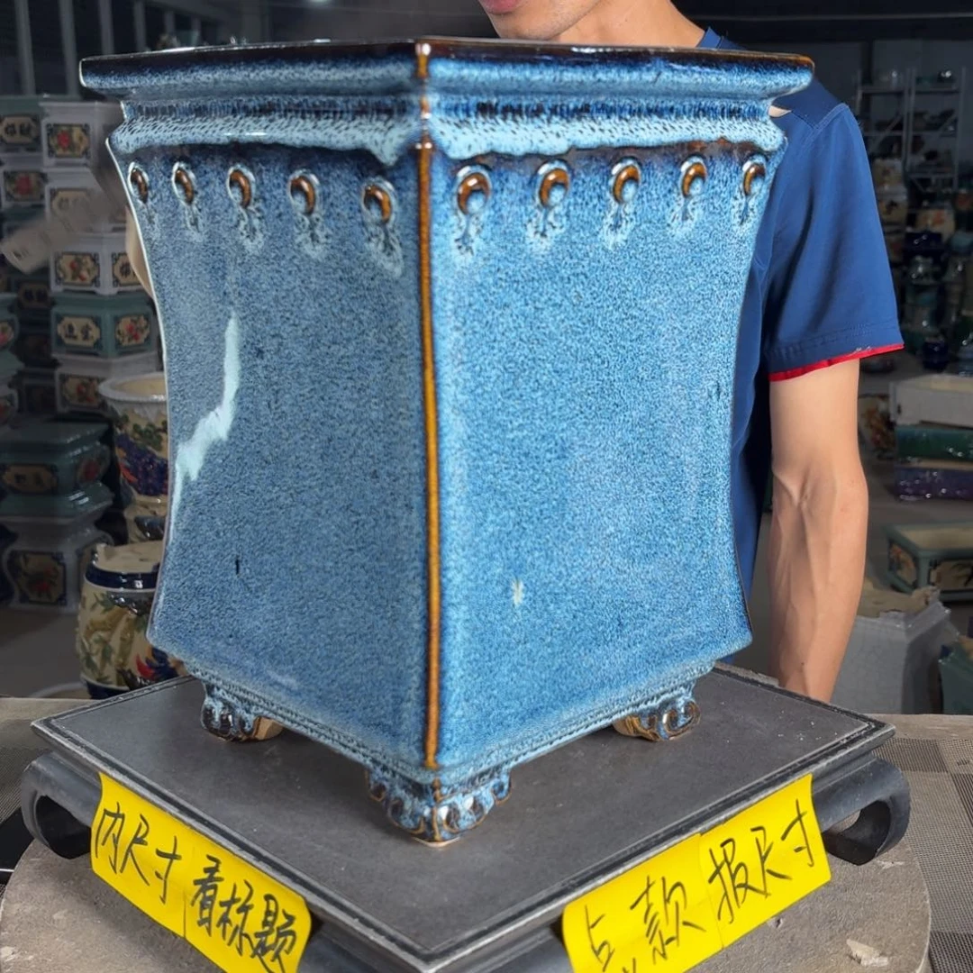 一风堂石湾花盆 内18*28
