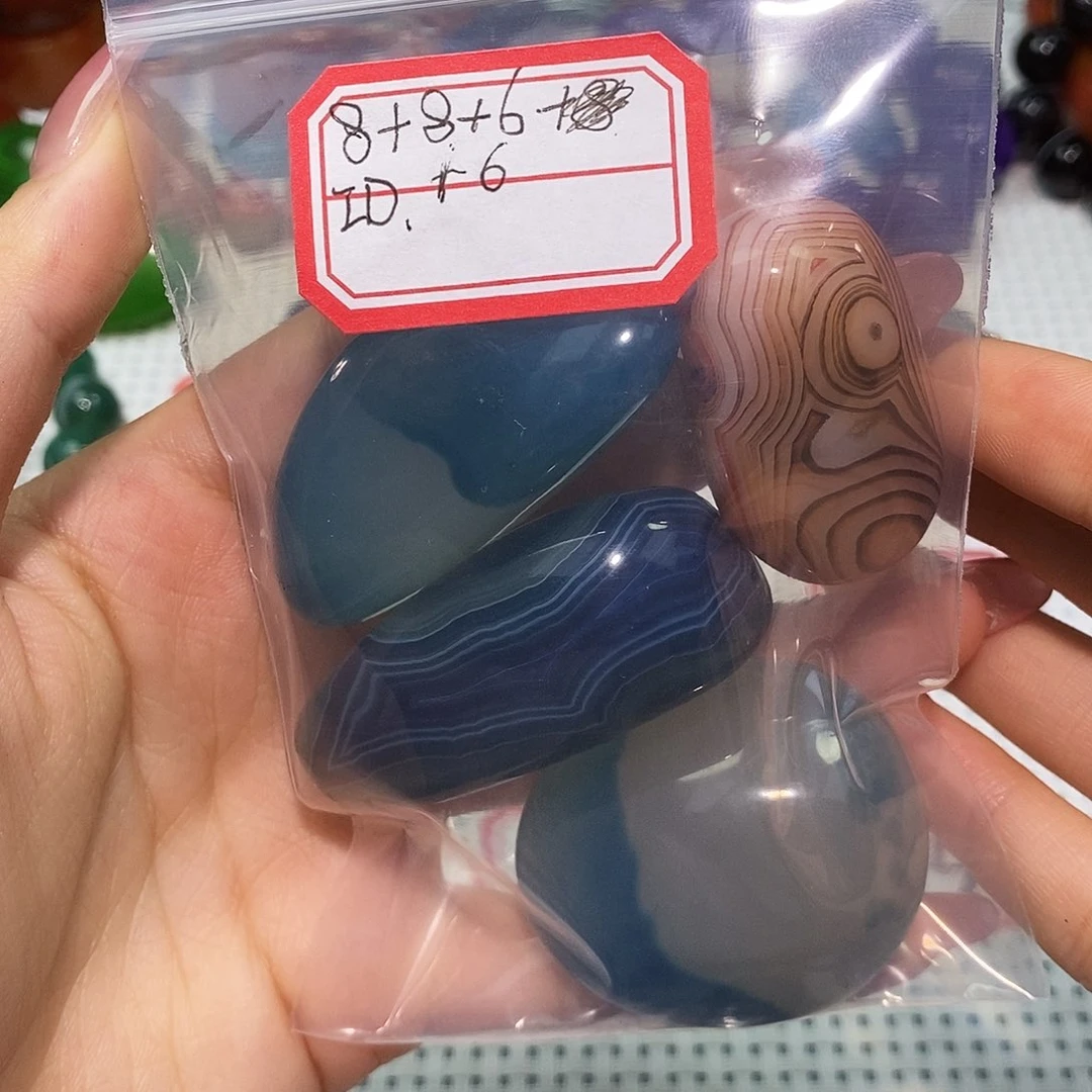 未镶嵌玛瑙/玉髓珠宝奇石
