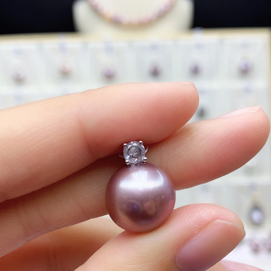 合金淡水珍珠颈饰