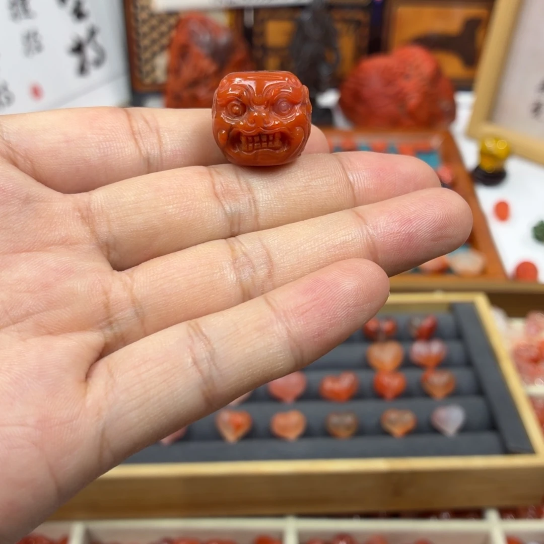 南红玛瑙未镶嵌配饰