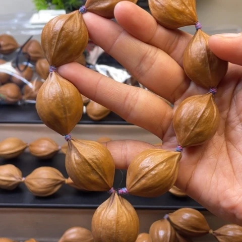 橄榄核橄榄核雕工艺2.3正四花