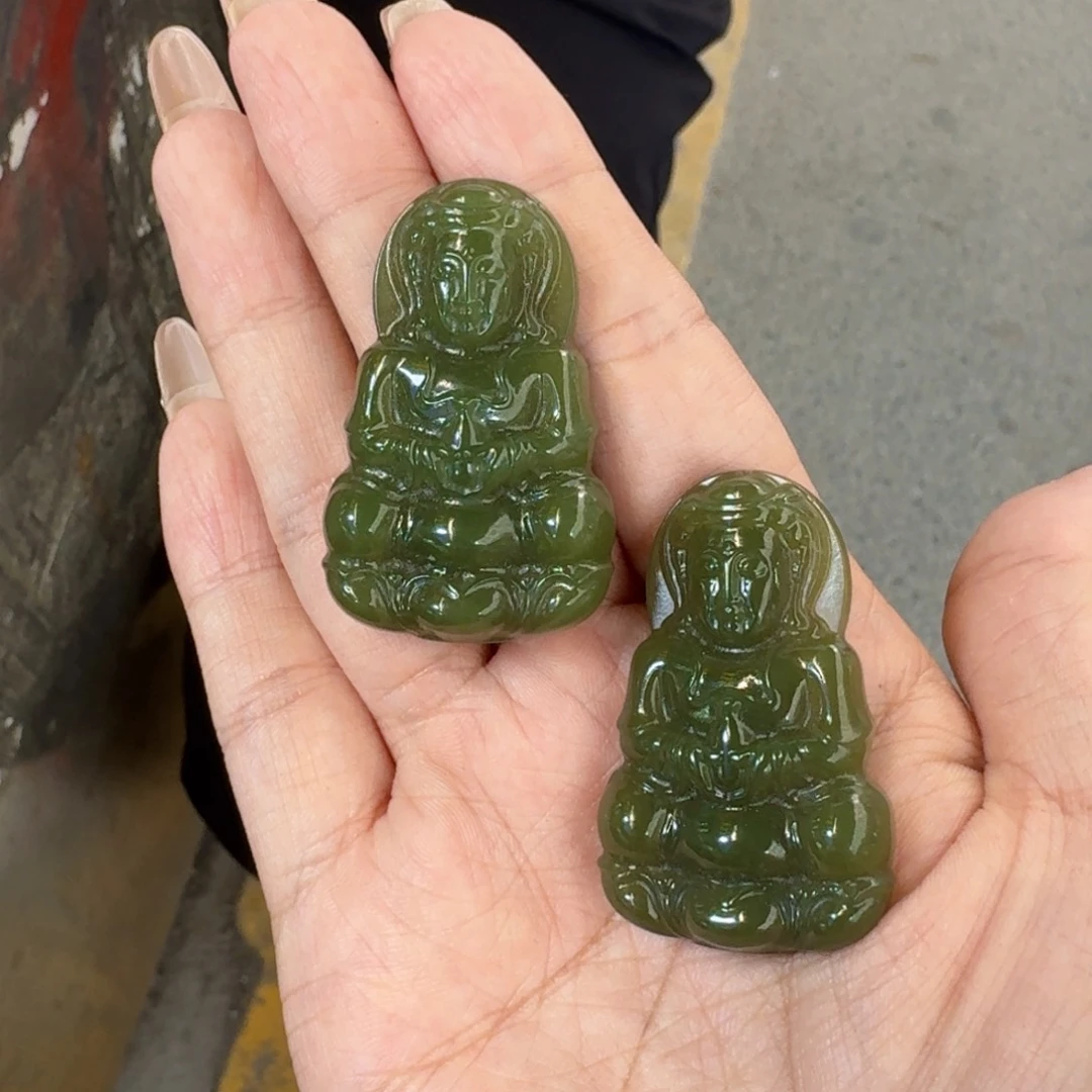 和田玉未镶嵌颈饰多样性发货 拍一发一