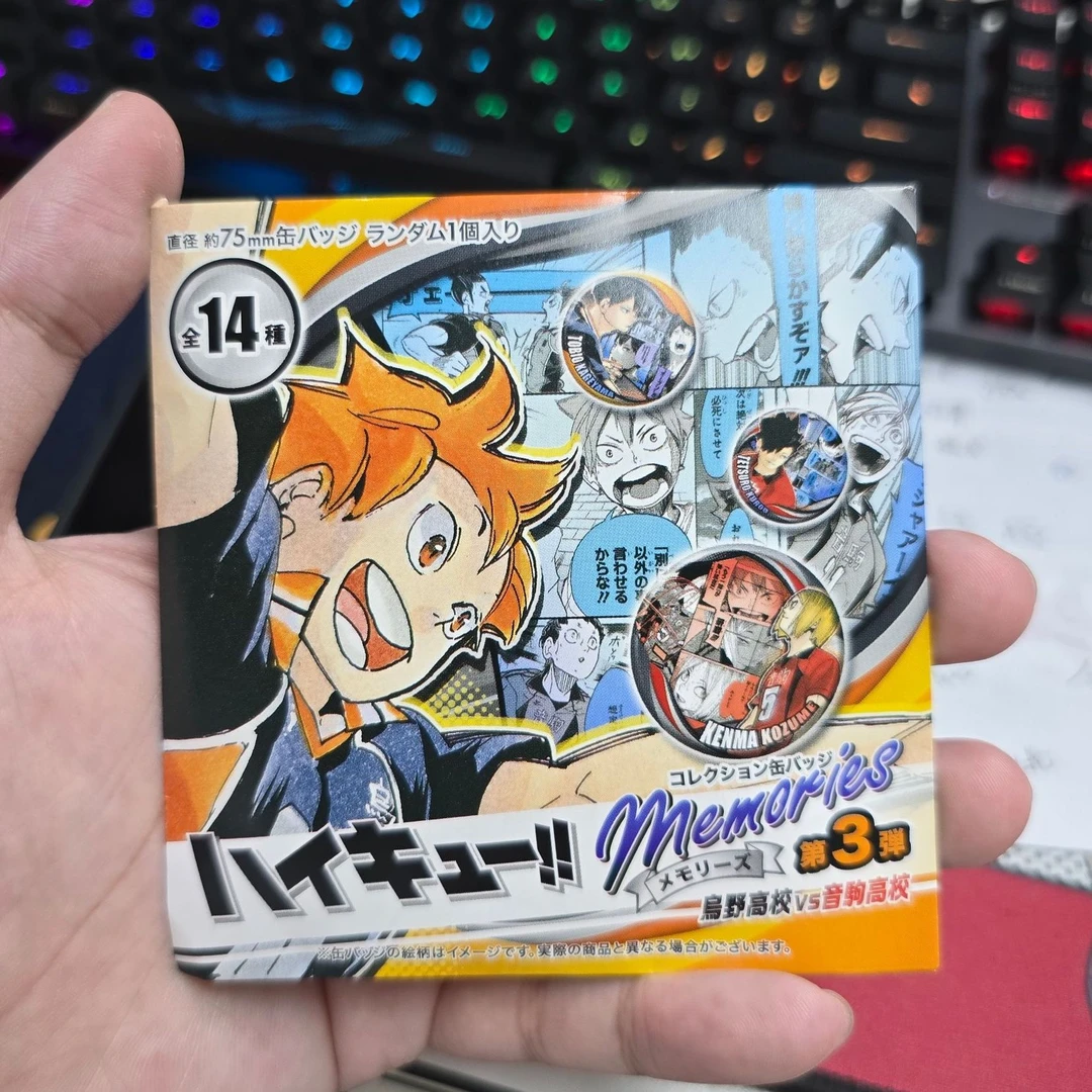 【月见谷屋】排球少年乌野vs音驹原画吧唧第3弹 国现未成年禁止下单