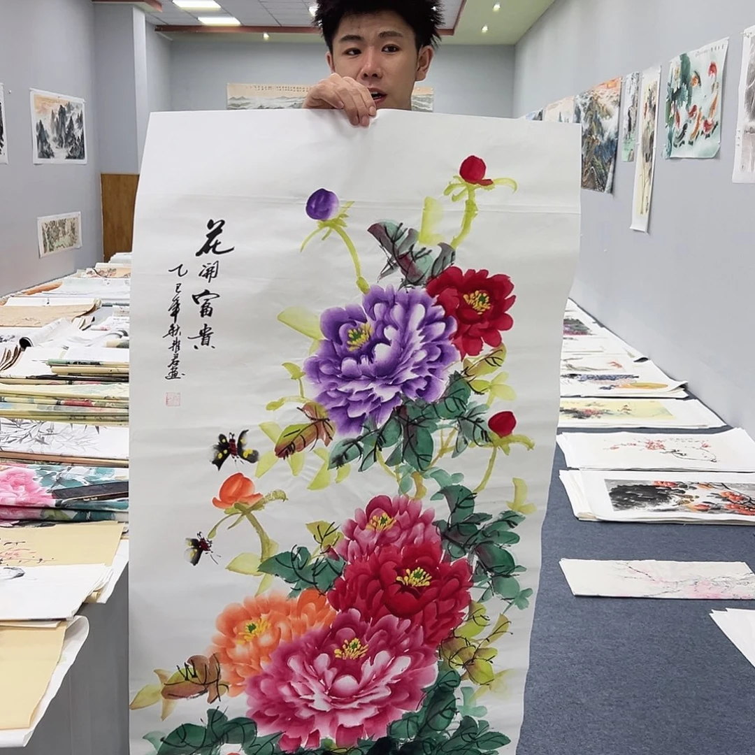 国画国画作品纯手绘