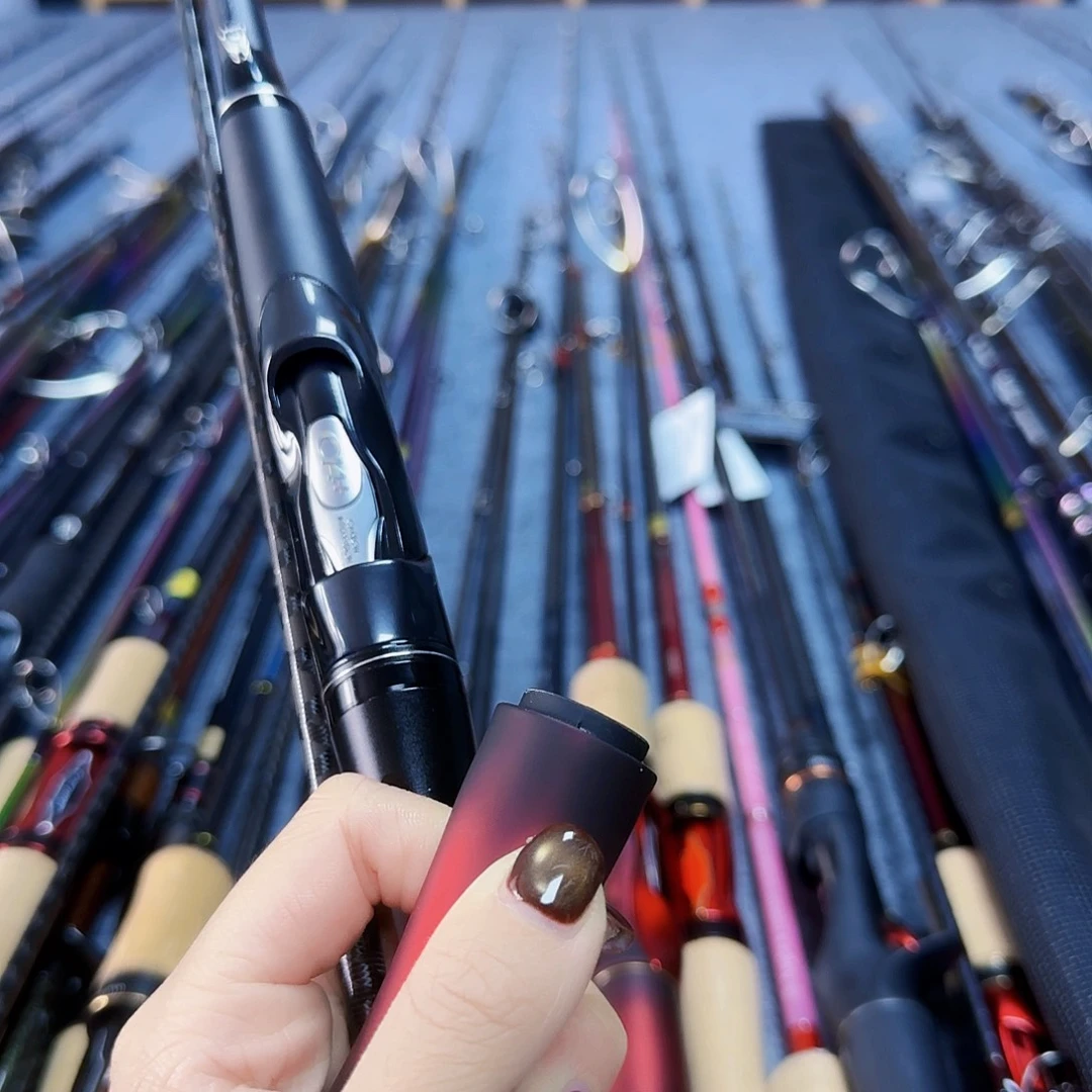 单***亚碳素3.8m路亚竿直柄杆链接