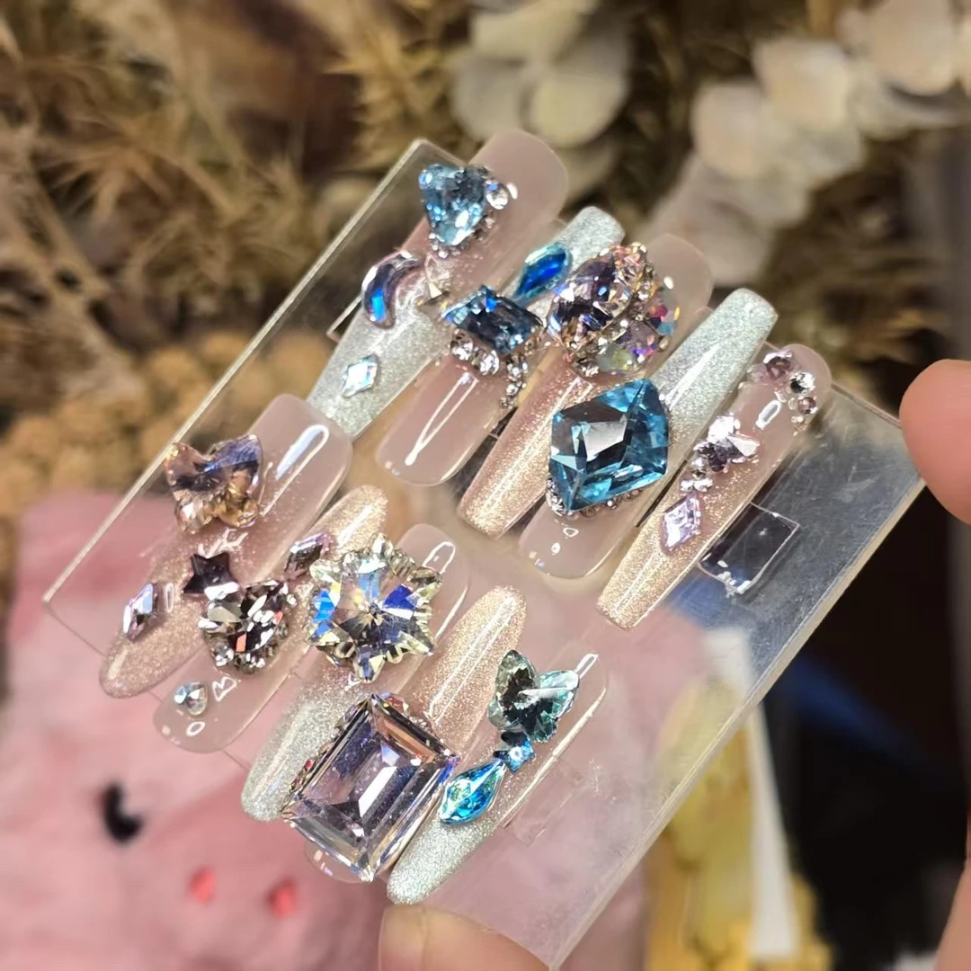 花海绚烂丶(奥捷)珠宝级丶霸榜某书评测丶手工穿戴甲