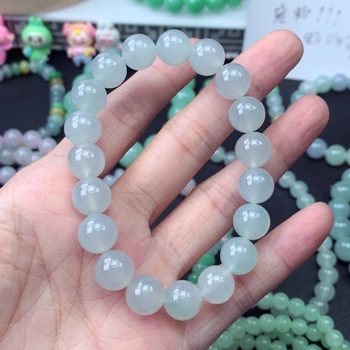 未镶嵌手链翡翠翡翠手串10mm