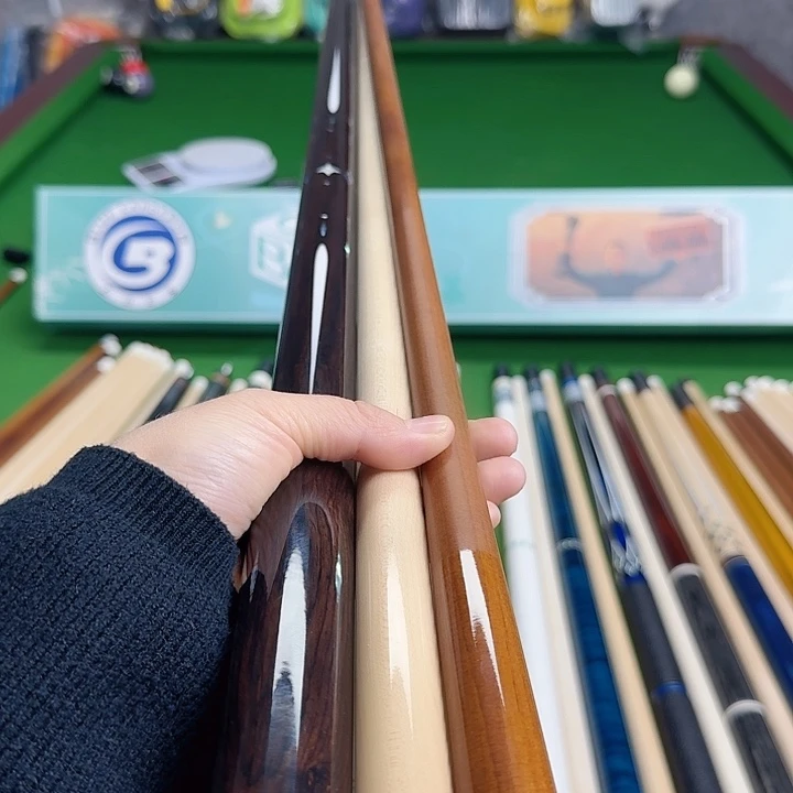 长款枫木黑檀木大头杆