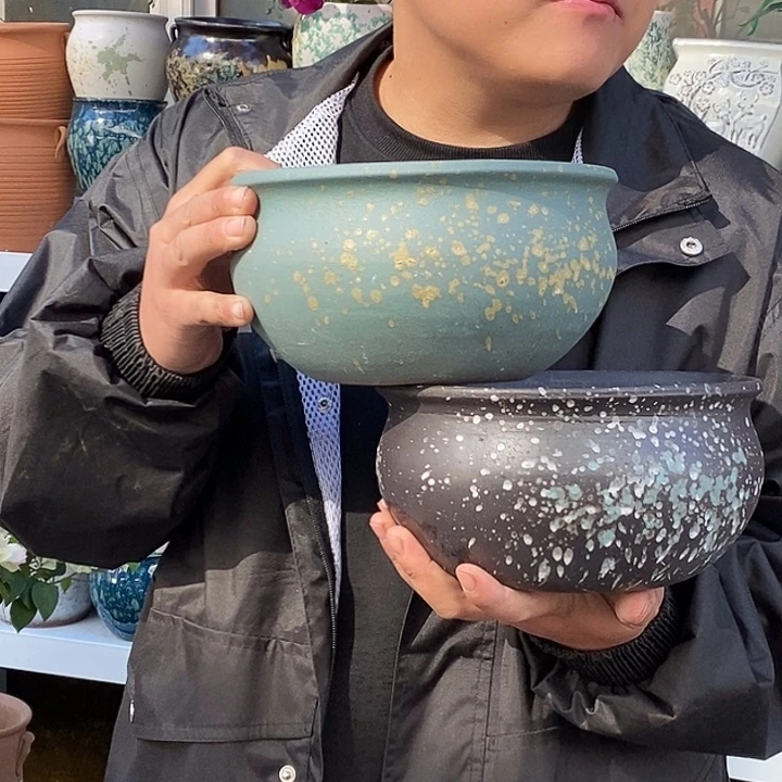 花盆紫砂口20高11福利