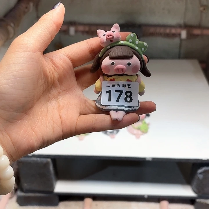摆件雪**二条肉猪小妹猪猪猪