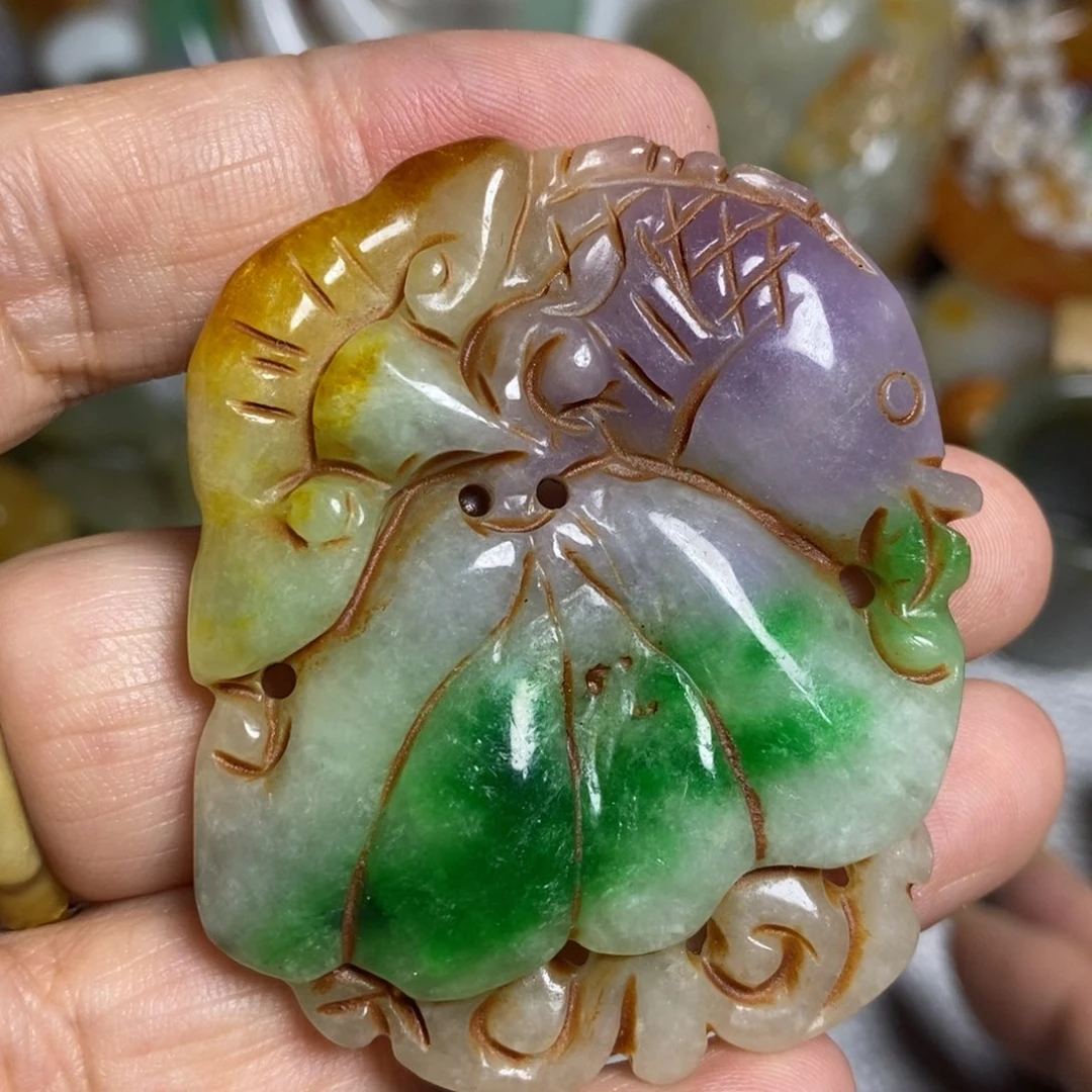 滴血莲花菩提吊坠