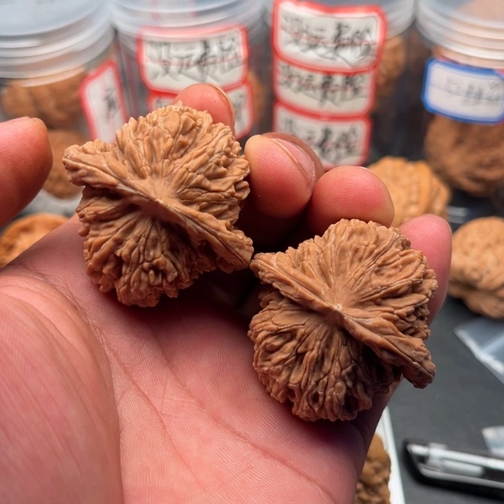 把件文玩核桃四座楼45