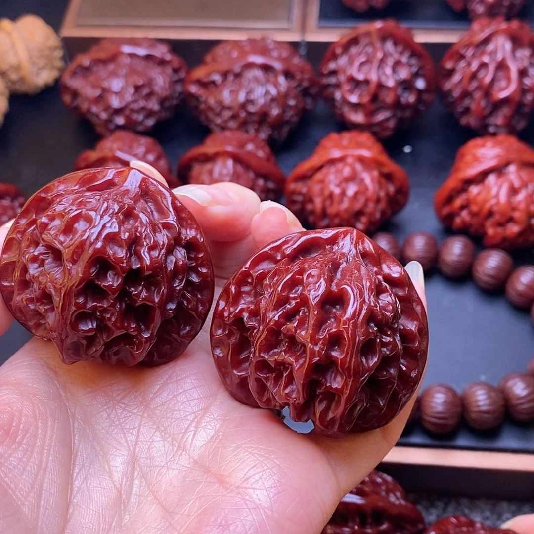 文玩核桃吊坠俗**个苹果43mm