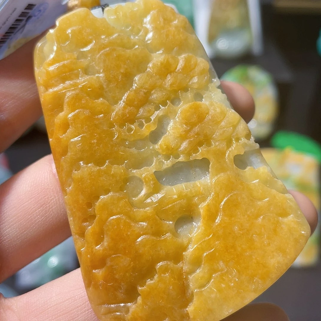 颈饰未镶嵌翡翠一