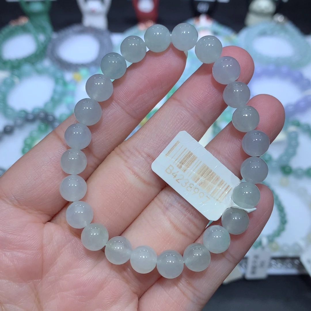 翡翠未镶嵌手串天然