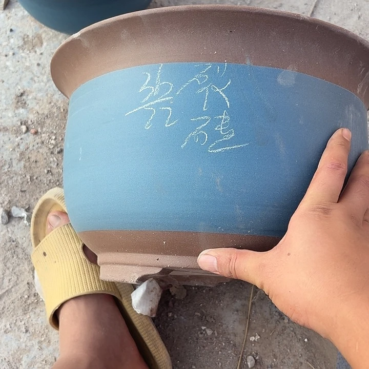 宜兴紫砂花盆，现货发